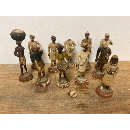 84 - Indian Clay Figures AF