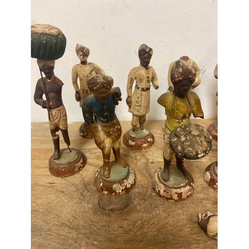 84 - Indian Clay Figures AF