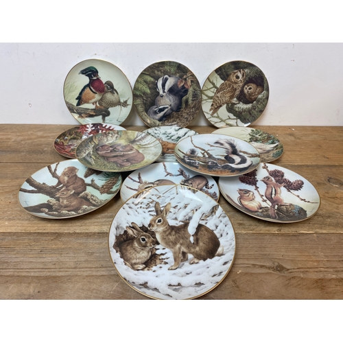 86 - Collectors Studio Forest Year Collectable Plates