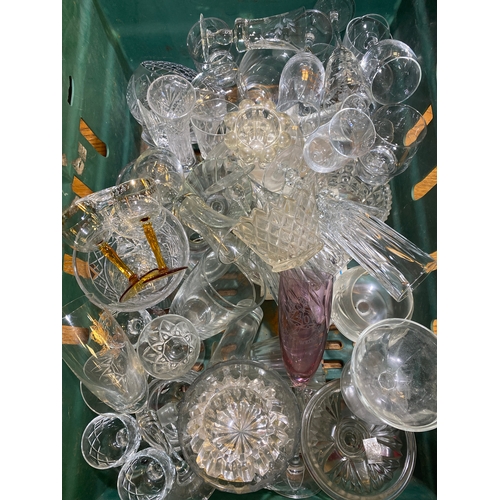 97 - Box of Mixed Glassware