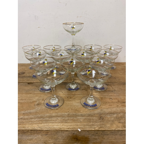 99 - Babycham Glasses x 15