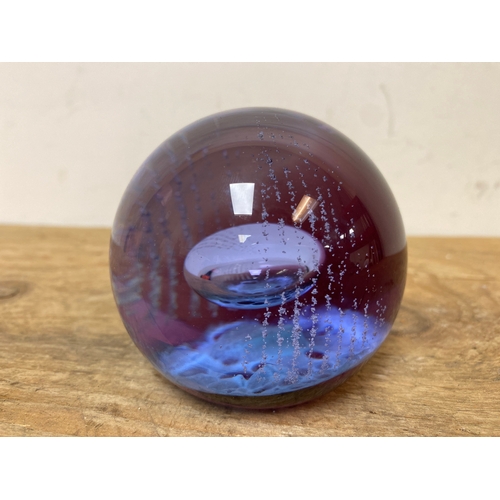 110 - Caithness Limited Edition Glass Paperweight ‘Odyssey’ 152/750