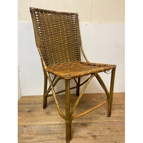 400 - Wicker Upright Chair