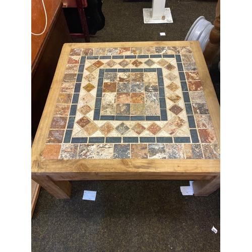 407 - Tile Top Large Low Level Table 85 cm