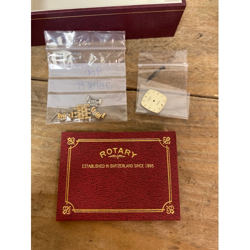 43 - Womens Rotary Watch Boxed with spare links & face