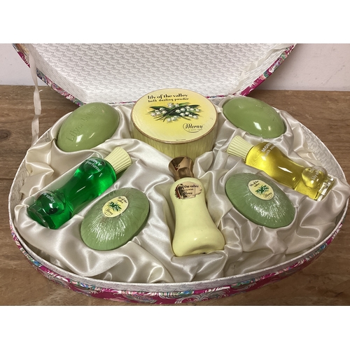 101 - Vintage Morny Lily of the Valley Boxed Gift Set - Unused