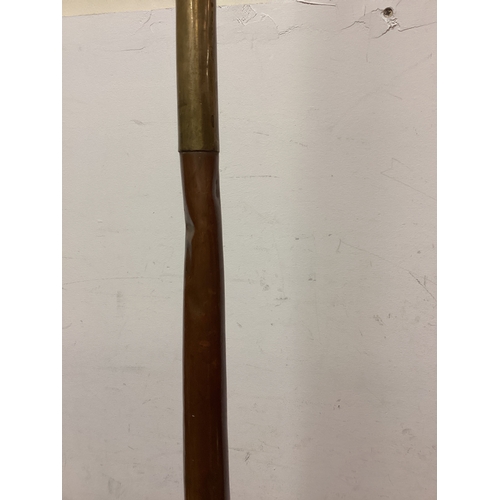 162 - Vintage Copper Horn 120 cm