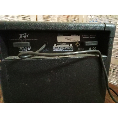 780 - Peavey 'Microbass' Bass Amplifier. 20w 4 Ohm min. Unt