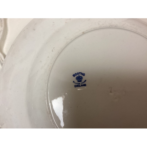 393 - Collection of Blue & White China to include Booths, Ridgways, Copeland & Royal Tudor Ware