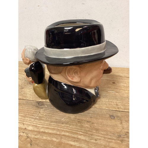 400 - Bairstow Manor Pottery The Yalta Character Jug Winston Churchill - Limited Edition No 163 of 750 mod... 