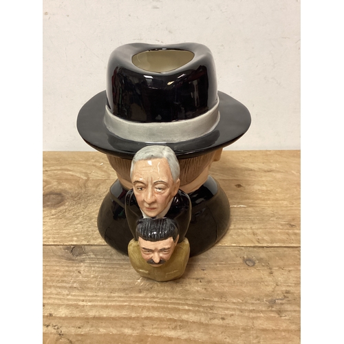 400 - Bairstow Manor Pottery The Yalta Character Jug Winston Churchill - Limited Edition No 163 of 750 mod... 