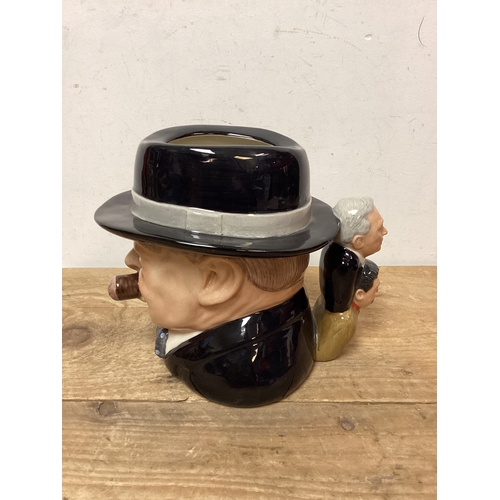 400 - Bairstow Manor Pottery The Yalta Character Jug Winston Churchill - Limited Edition No 163 of 750 mod... 