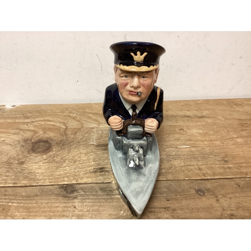 401 - Manor Collectables Winston Churchill on Battle Ship