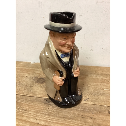 402 - Royal Doulton Winston Churchill Toby Jug