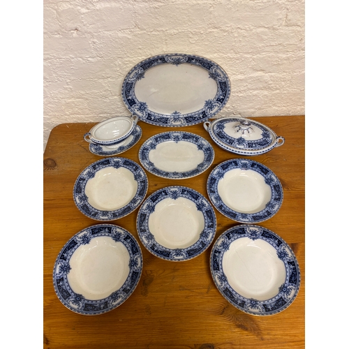 404 - Vintage Ceramic Tableware, Corinth Opaque S H & S England