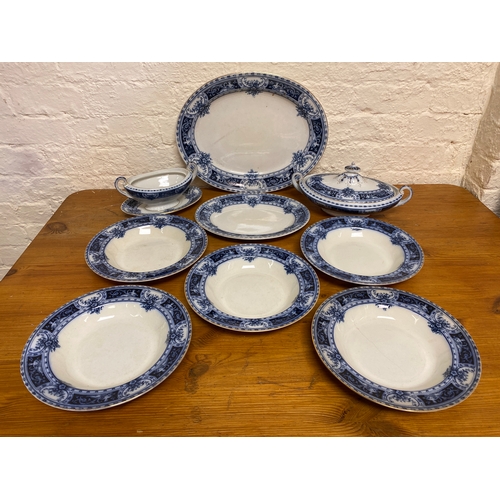 404 - Vintage Ceramic Tableware, Corinth Opaque S H & S England