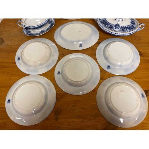 404 - Vintage Ceramic Tableware, Corinth Opaque S H & S England