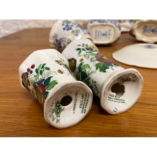 390 - Quantity of Masons China, Assorted Patterns including Vista, Regency and Paynsley