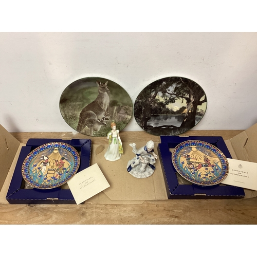 63 - Mixed Collectables to include Royal Doulton Plates, Royal Worcester 