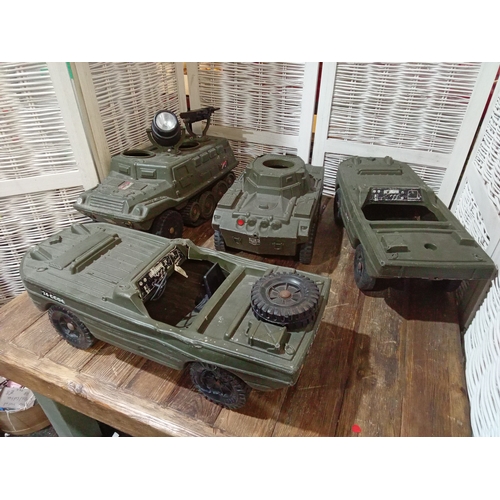 315 - Collection of Cherilea Vehicles to Suit 'Action Man' Type Figures