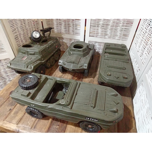 315 - Collection of Cherilea Vehicles to Suit 'Action Man' Type Figures