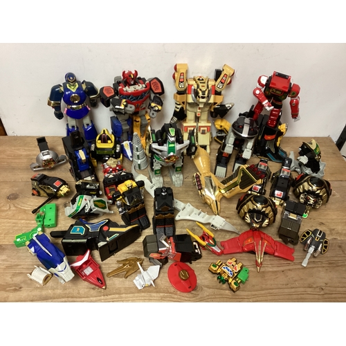 317 - Huge Bundle of Vintage Power Rangers Figures & Accessories