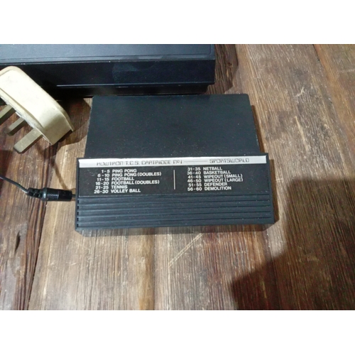 301 - Rowtron Television Computer System c/w Power Supply & Game Cartridge