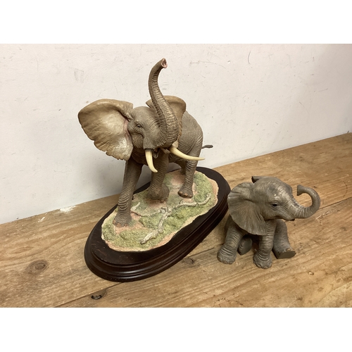 124 - Collectable Elephants, Brooks & Bentley 