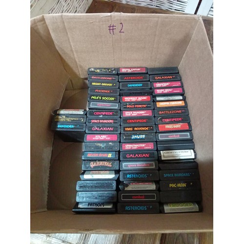 248 - Collection of 54 Atari Game Cartridges