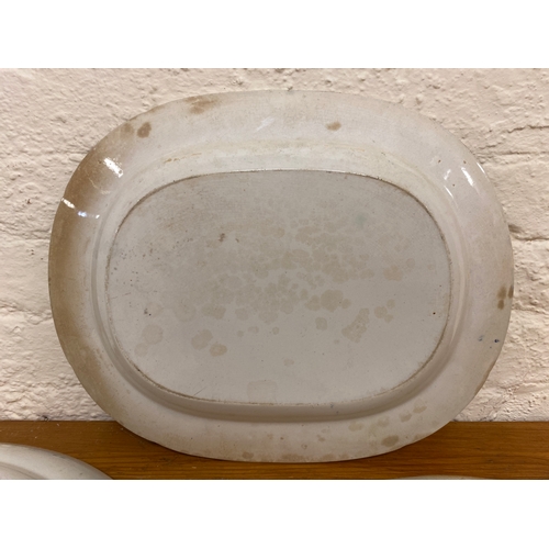 356 - Six Ceramic Serving Platters (AF)