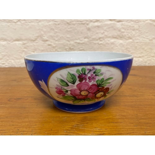 346 - C.1880’s Imperial Russian Gardner Porcelain Bowl