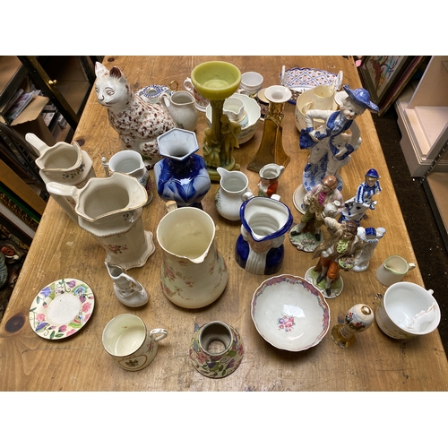 361 - Large Quantity of Mixed Ceramics to include Serveware and Figures