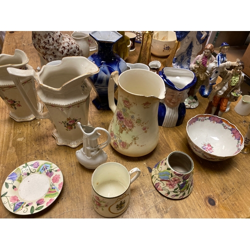 361 - Large Quantity of Mixed Ceramics to include Serveware and Figures