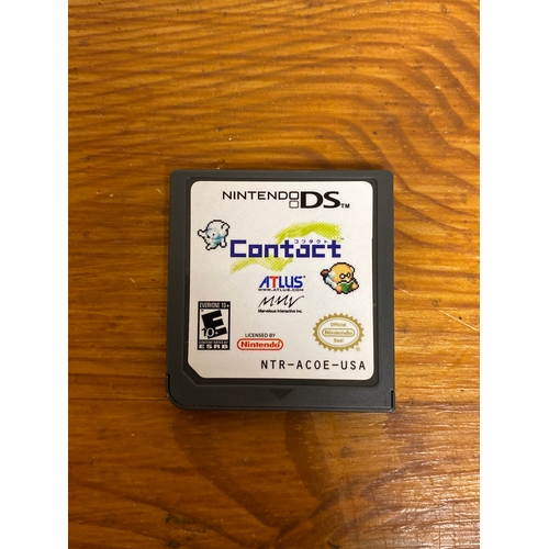 263 - ‘Contact’ Nintendo DS Game by Atlus with case and instruction booklet, SCARCE