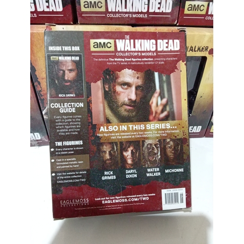28 - Collection of 8 Boxed Walking Dead Figures by Eaglemoss #1