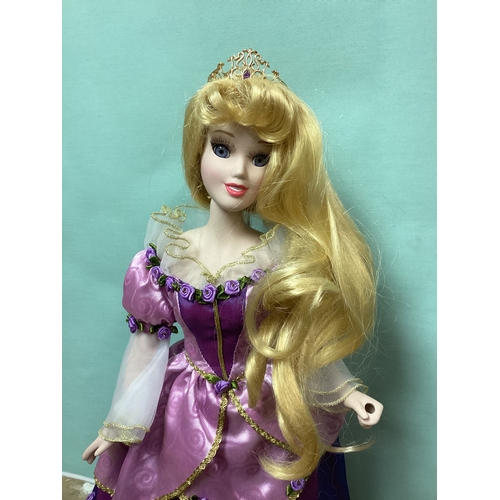 40 - Disney Princess Porcelain Doll, Aurora Height 48 cm