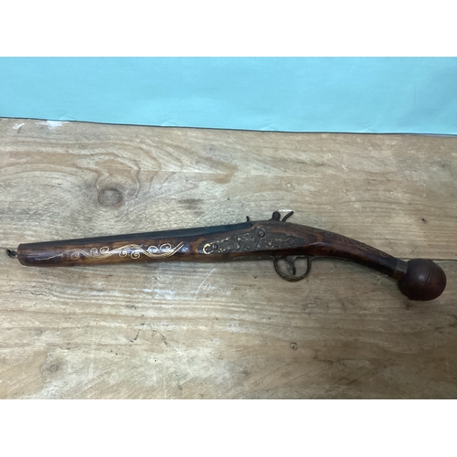 48 - Circa 18th Century Flintlock Pistol Possibly Ottoman