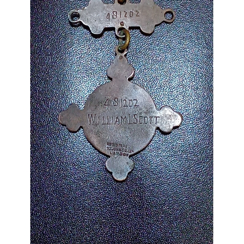 43 - St John Ambulance Association Member Medal & Date Bars from 1941-1960. Only 1955 Missing
