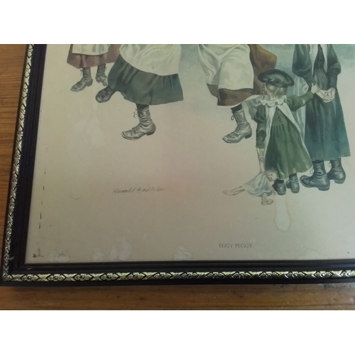 13 - 4 beautiful victoriana prints by Ronald Embleton all framed