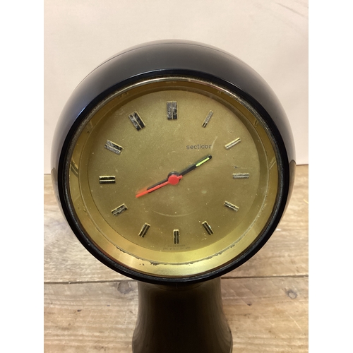 341 - Rare Angelo Mangiarotti & Secticon Portescap Clock
