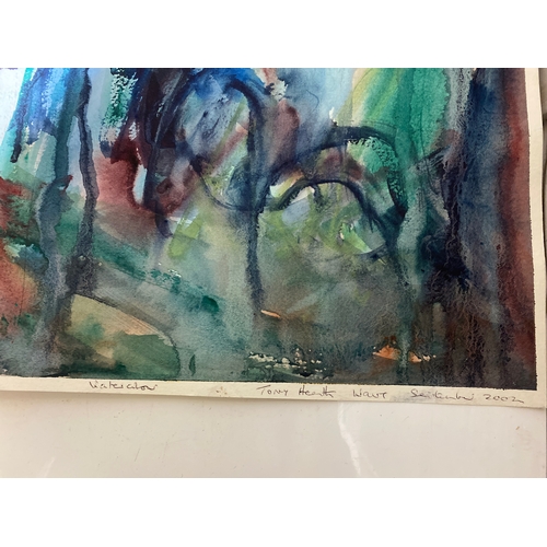 6 - x2 Watercolours by Tony Heath. 1 Signed
Tony is an invigorating artist based in Gloucestershire. His... 