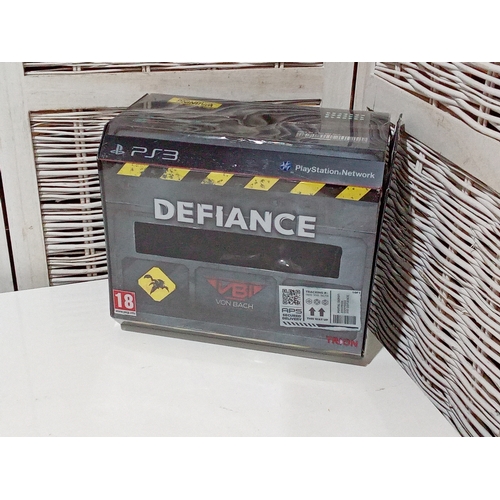 276 - PS3 Defiance Game. Special Collectors Edition c/w Figure