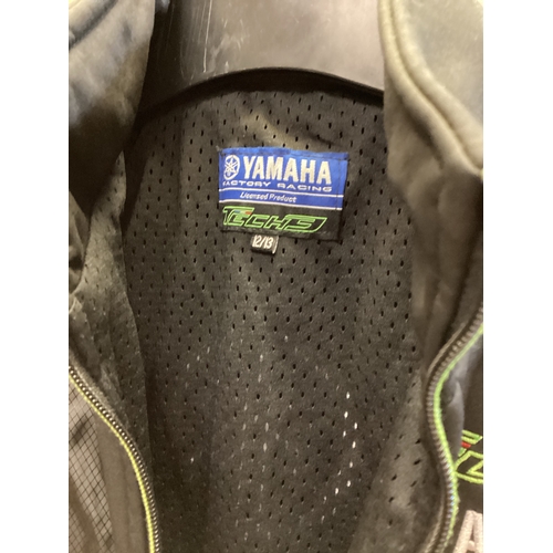 327 - Yamaha Racing Jacket Size 12 / 13 Licensed Product