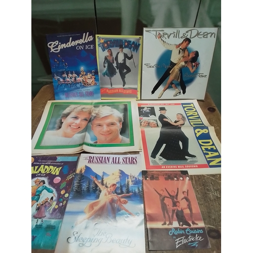 184 - Collection of Dancing On Ice Programmes from the 1970's, 80's and 90' also included a Torvill &Dean ... 