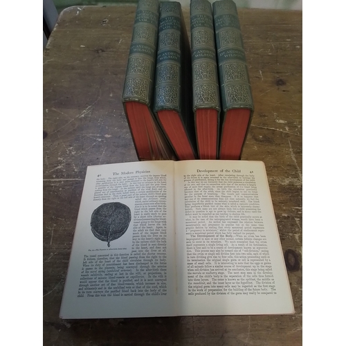 54 - Vintage collection of The Modern Physician volumes 1-5 by Dr Andrew Wilson.