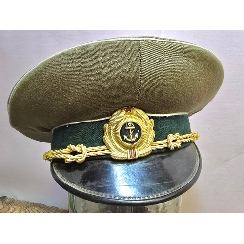 429 - Communist Bulgarian Civil Fleet Captains Peaked Cap