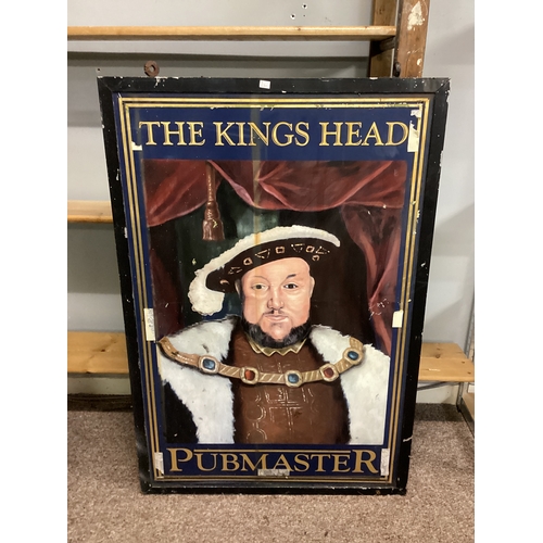 529 - Large Pub Sign "The Kings Head" Pubmaster