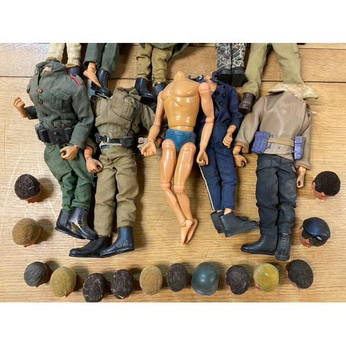 502 - Mixed Collection of Action Man, All CPG Products apart from 1 x Zodiac Ltd, All without heads but he... 