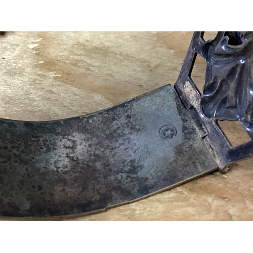 33 - Paris Collectables including Jeanne Bearnard Black Suede Clock Shaped Handbag & Algerian Silver Mark... 