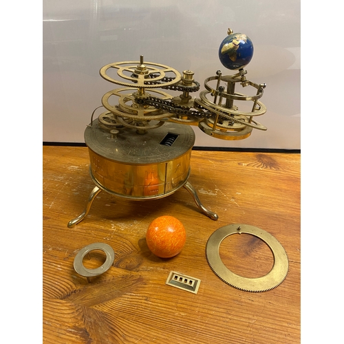 169 - Orrery Solar System Brass